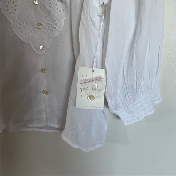 Show Me Your MuMu French Cotton Blouse - Picture 9 of 11